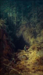 Schoolchildren in the Forest